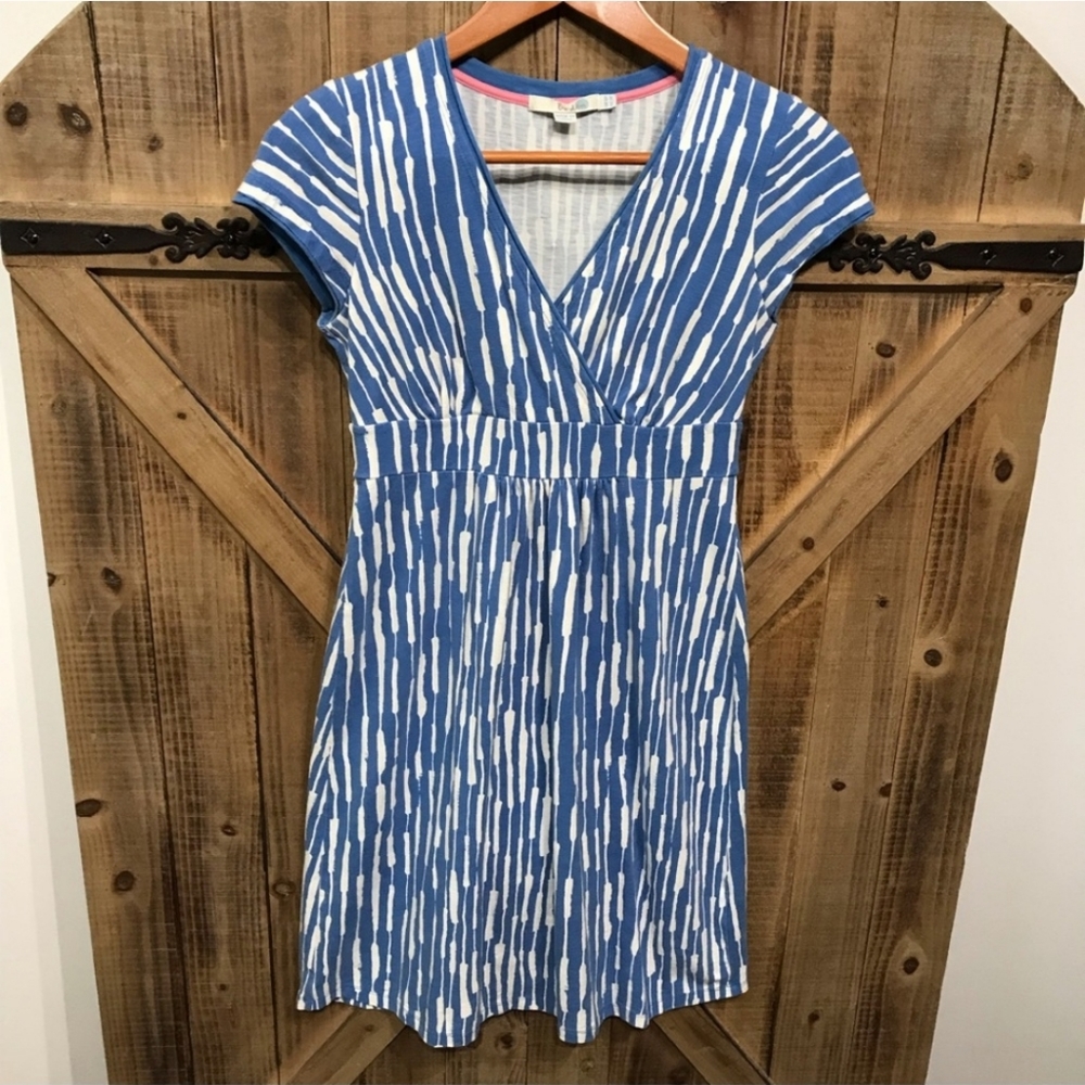 NWT Boden US6/UK10 Blue stripe dress